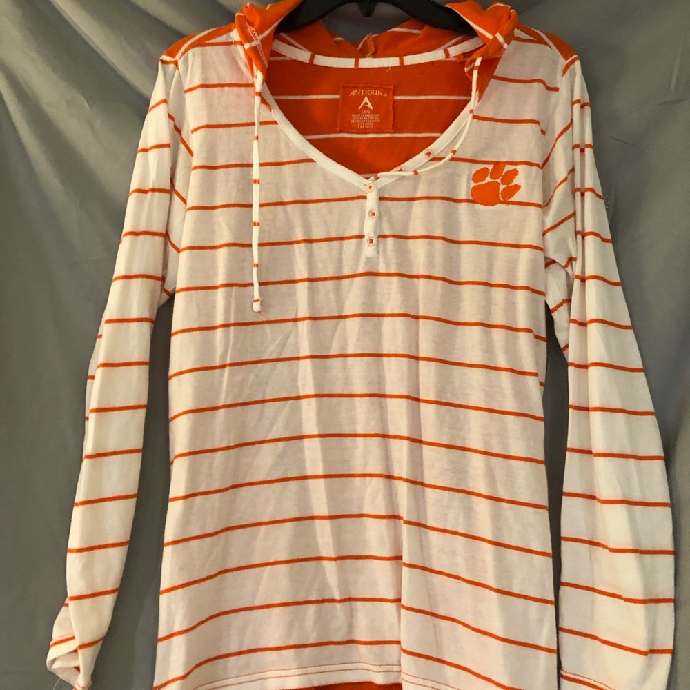 Clemson t-shirt hoodie